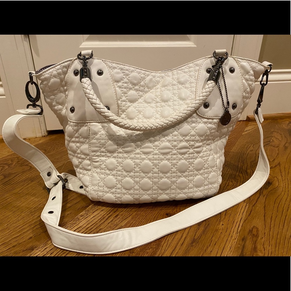 Big Buddha white handbag/purse